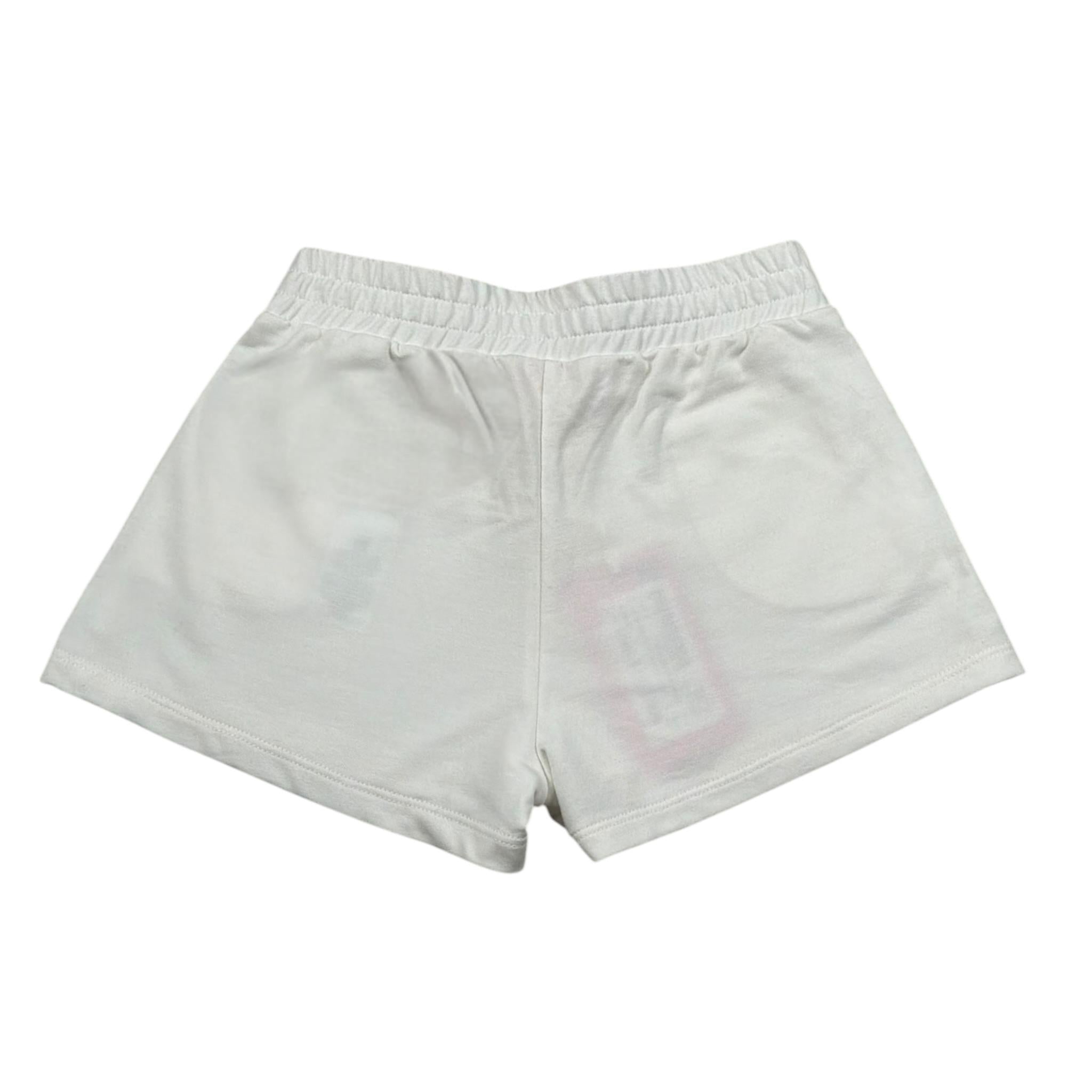 Imperial Short Tinta Unita In Felpa per Bambina RE72042G755 BIANCO IMPERIAL 