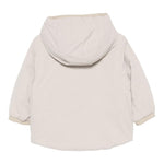 K-WAY giubbino reversibile con zip e cappuccio bicolore Beige/lilla per Neonata K7132PWXXX BEIGE/LILLA K-WAY 