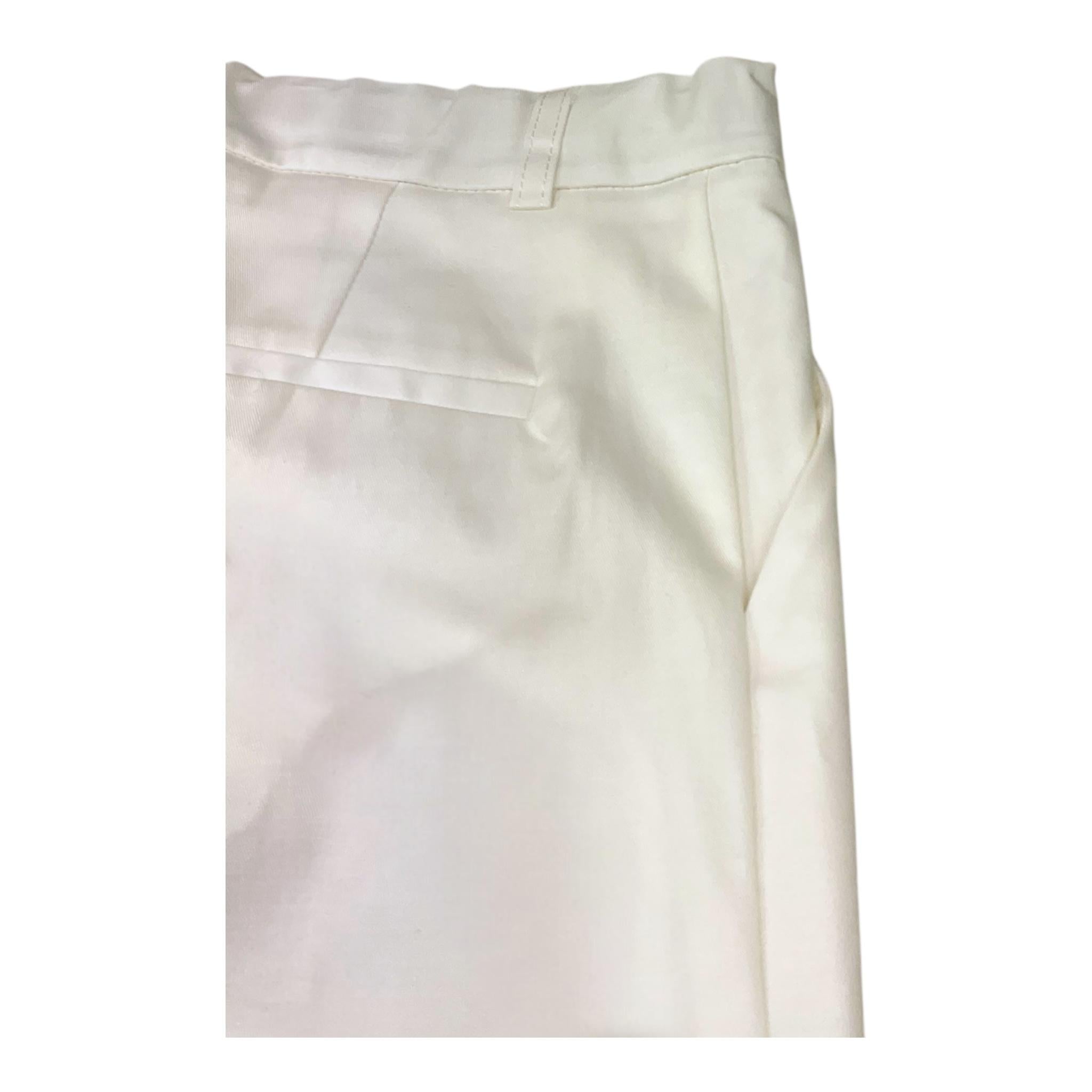 Manuel Ritz Pantalone Tinta Unita con Tasche America per Bambino MR2870J BIANCO MANUEL RITZ 