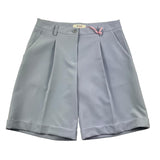 Vicolo Kurze Bermuda Modell Einfarbig Mit Verstellbarer Taille Puderblau Für Baby Mädchen