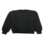 LIU JO felpa chiusa girocollo tinta unita con stampa  Nero per Bambina GF4067X NERO LIU JO 