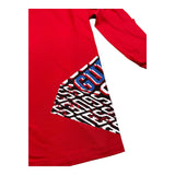 GUESS shirt girocollo tint unita con stampa logo Rosso per Bambino L4YI03K8HM4 ROSSO GUESS 