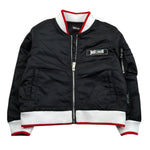 Just Cavalli Giubbino Tinta Unita con Profili In Contrasto per Neonato JIP26052GB NERO JUST CAVALLI 