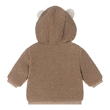 MAYORAL cappottino tinta unita modello teddy con zip e cappuccio Marrone per Neonato 2450 MARRONE MAYORAL 