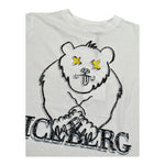 Iceberg T-Shirt Girocollo Tinta Unita con Stampa per Bambino TSICE5106JX BIANCO ICEBERG 