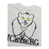 Iceberg T-Shirt Girocollo Tinta Unita con Stampa per Bambino TSICE5106JX BIANCO ICEBERG 