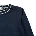 Jeckerson Maglia Girocollo Tinta Unita per Neonato JN4049 BLU JECKERSON 