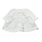 Babyvip Camicia Tinta Unita con Bottoni per Neonata T1353 BIANCO BABYVIP 