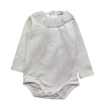 WEDOBLE body manica lunga tinta unita con colletto Bianco per Neonata I2108616B BIANCO WEDOBLE 