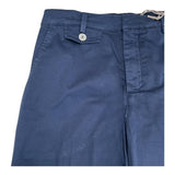 Eleventy Einfarbige Hose mit America-Taschen Blau für Jungen