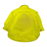 Dou Dou Camicia Tinta Unita con Tasche E Stampa per Bambina DW277 GIALLO FLUO DOU DOU 