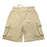 Datch Bermuda Einfarbiger Trainingsanzug Mit Elastischer Taille Sand Für Jungen