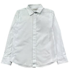 Paolo Pecora Camicia Manica Lunga Tinta Unita per Bambino PP2126 BIANCO PAOLO PECORA 