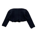 VALENTINA BEBES coprispalle tinta unita con bottoni Blu per Neonata HOW58 BLU VALENTINA BEBES 