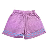 Ilfarobimbi Einfarbige Shorts mit elastischer Taille Magenta für Mädchen