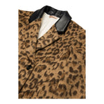 N°21 cappotto fantasia maculata tinta unita Marrone per Bambina N21983 MARRONE N°21 