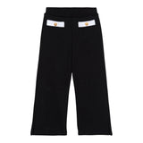 Balmain Pantalone Modello A Palazzo Tinta Unita per Bambina BW6B30 NERO BALMAIN 