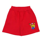 Mousse Bermuda Tinta Unita con Stampa per Neonato PIKAMARIOBBN ROSSO MOUSSE 