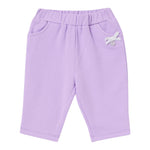 LIU JO pantalone tinta unita con elastico in vita Lilla per Neonata HF4040F0939 LILLA LIU JO 