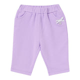 LIU JO pantalone tinta unita con elastico in vita Lilla per Neonata HF4040F0939 LILLA LIU JO 