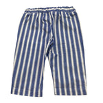 Bikkembergs Pantalone Bicolore con Fantasia A Righe per Neonato BK3456 BIANCO/AZZURRO BiKKEMBERGS 