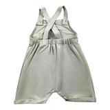 Bamboom+Babies Einfarbige Overalls Mit Tasche Schlamm Für Neugeborene