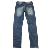 Daniele Alessandrini Jeans, einfarbig, mit blauer Farbverlaufswäsche für Jungen
