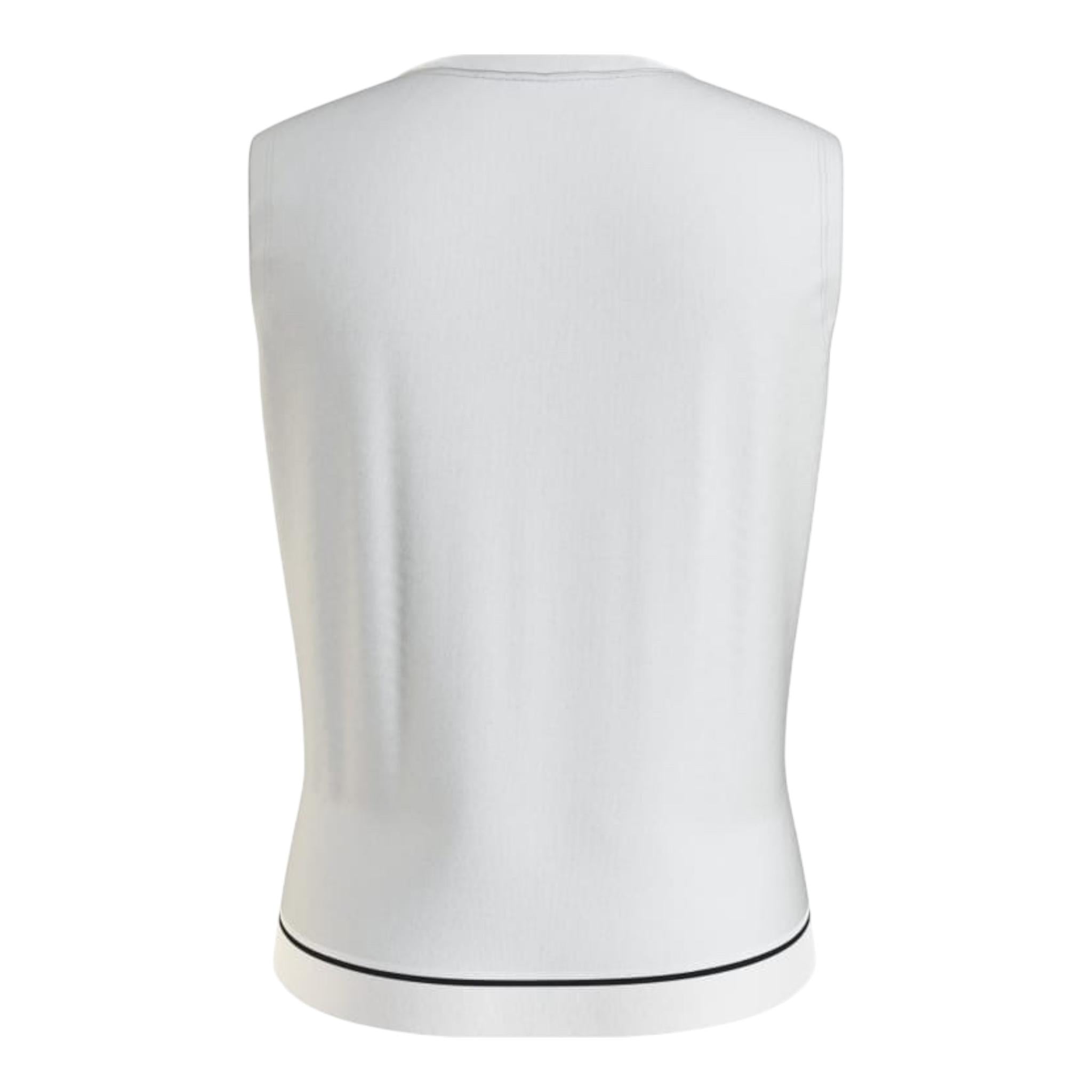 Calvin Klein Top Tinta Unita con Loog per Bambina IG0IG02437X BIANCO CALVIN KLEIN 