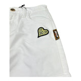 Just Cavalli Pantalone Tinta Unita Modello Palazzo per Bambina JGP26129PA BIANCO JUST CAVALLI 