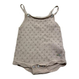 Le Bebe Pagliaccetto Tinta Unita Traforato per Neonata LBG6271 BEIGE LE BEBE 