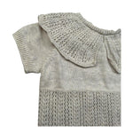 Wedoble T-Shirt Tinta Unita con Colletto Traforato per Neonata V2506302B BEIGE WEDOBLE 