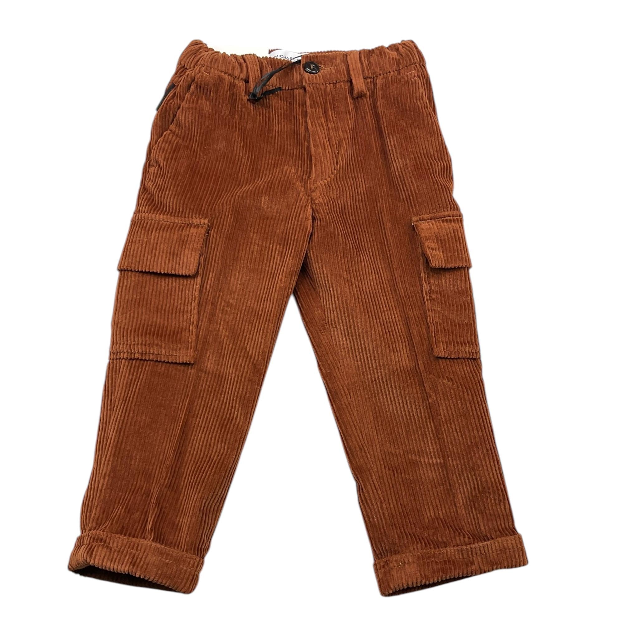 MICHAEL COAL pantalone tinta unita a costine Biscotto per Neonato LITTHO3588F24N BISCOTTO MICHAEL COAL 