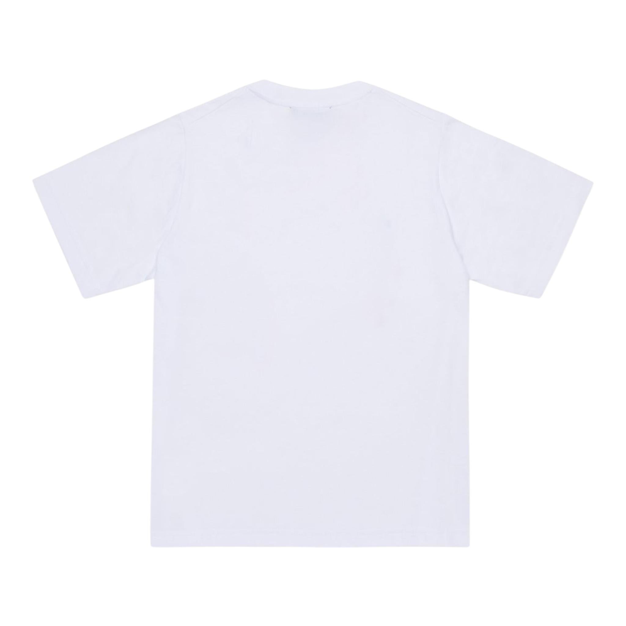 Dsquared2 T-Shirt Tinta Unita Girocollo con Stampa per Bambino DQ2975 BIANCO DSQUARED2 