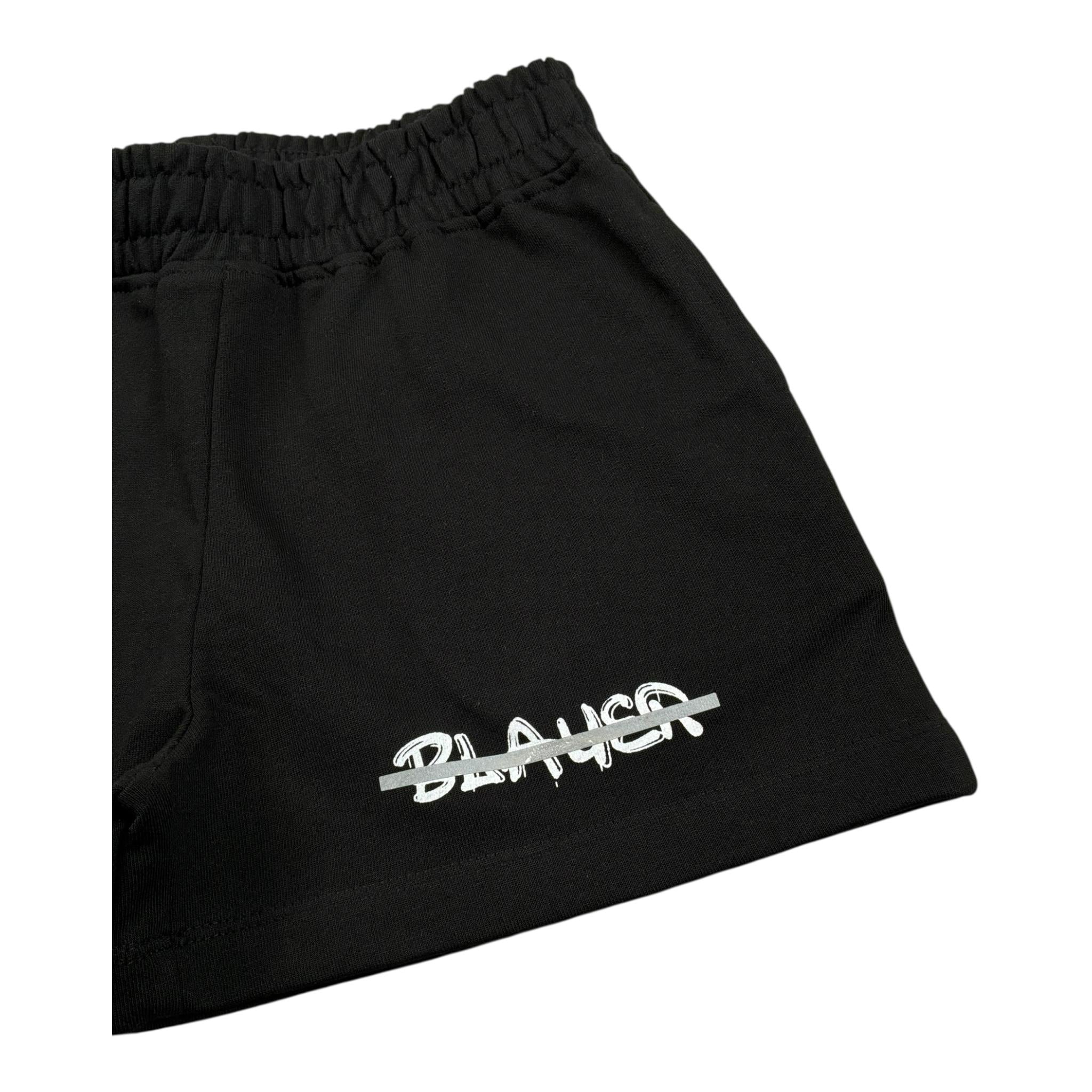 Blauer Short In Tuta Tinta Unita con Elastico In Vita per Bambina 25SBLGP05549X NERO BLAUER 