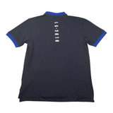 Yours Poloshirt Halbarm Einfarbig mit kontrastierenden Profilen Blau für Jungen