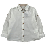 New Gereration Camicia Manica Lunga tinta unita Panna per Neonato 51193N PANNA NEW GERERATION 