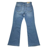 Pinko Jeans Unifarben Flared Modell Hellblau Für Mädchen