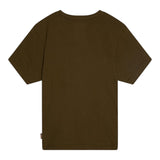 Dickies T-Shirt Girocollo Tinta Unita con Logo per Bambino DK0KSR64DK01 VERDE DICKIES 