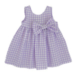 Magil Top Bicolore con Fantasia A Quadri per Bambina HN21119 BIANCO/LILLA MAGIL 