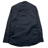 Shako' Langarmshirt Einfarbig Mikromuster Schwarz Für Neugeborene