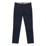 Tommy Hilfiger Pantalone tinta unita con Girovita Regolabile Blu per Bambino KB0KB08609T BLU TOMMY HILFIGER 