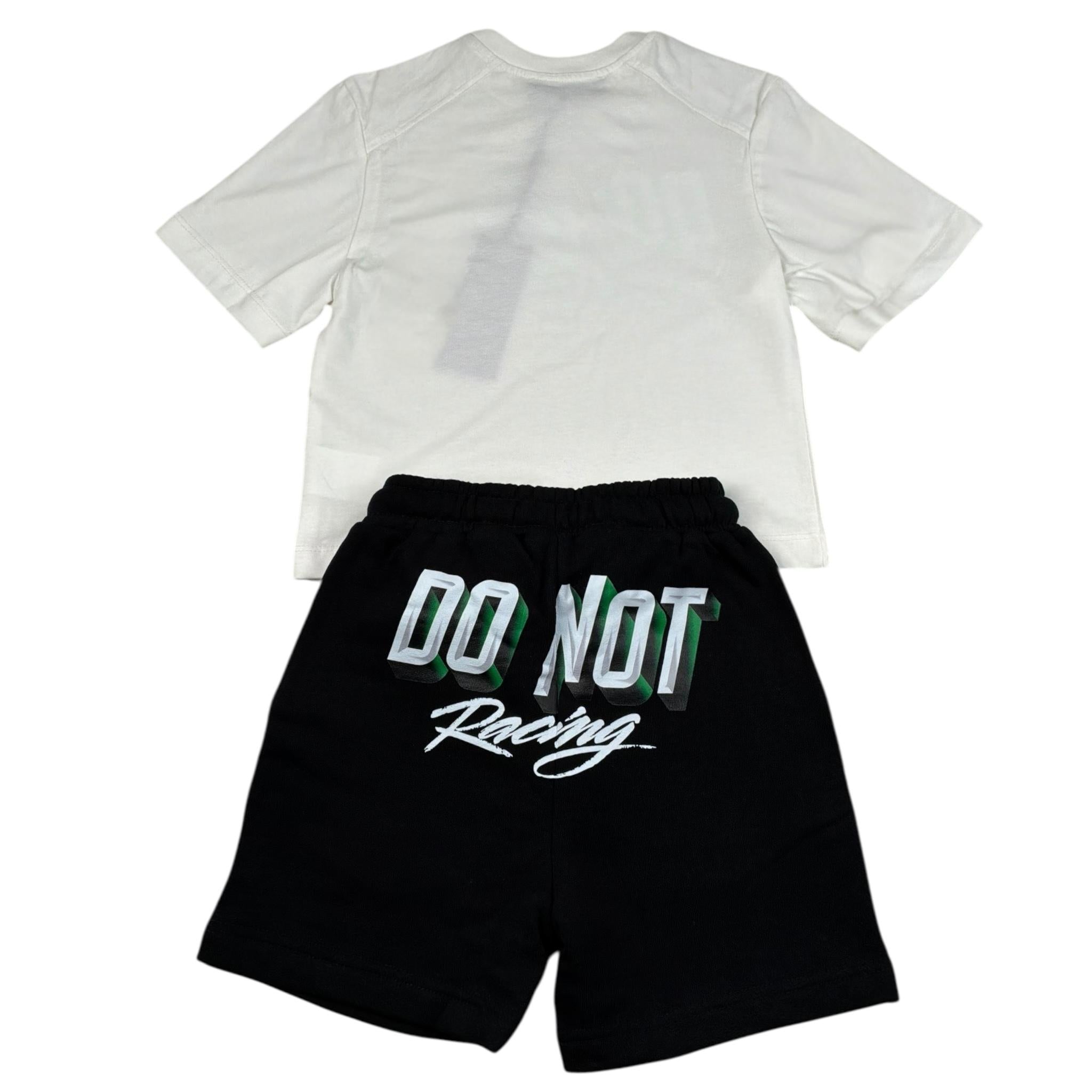 Do Not Conform Completo 2 Pezzi T-Shirt-Bermuda per Neonato DTSN BIANCO/NERO DO NOT CONFORM 