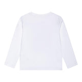 GUESS shirt girocollo tinta unita con stampa Bianco per Neonata A4YI0K6YW4 BIANCO GUESS 