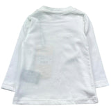 Trussardi Shirt Girocollo Tinta Unita con Logo per Neonata TIP26013TS BIANCO TRUSSARDI 