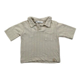 Bamboom+Babies Polo Mezza Manica Tinta Unita per Neonato 885 BEIGE BAMBOOM+BABIES 