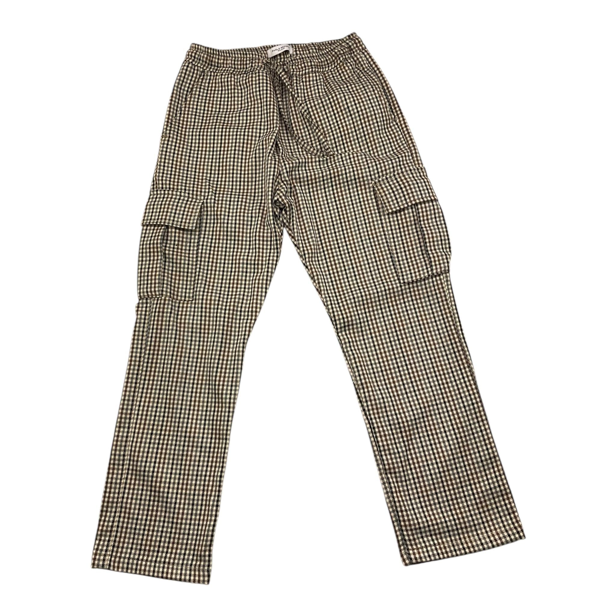 PAOLO PECORA pantalone con elastico in vita fantasia quadri Multicolor per Bambino PP4108 MULTICOLOR PAOLO PECORA 
