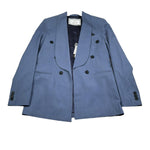 Daniele Alessandrini Giacca Tinta Unita con Bottoni per Bambina 1235J1296 POLVERE DANIELE ALESSANDRINI 