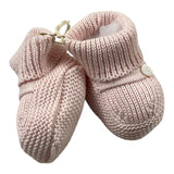 Zweifarbige rosa Babyschuhe „Little Bear“