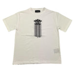 JOHN RICHMOND t-shirt girocollo tinta unita con ricami in contrasto Bianco per Bambino RGA25229TS BIANCO JOHN RICHMOND 