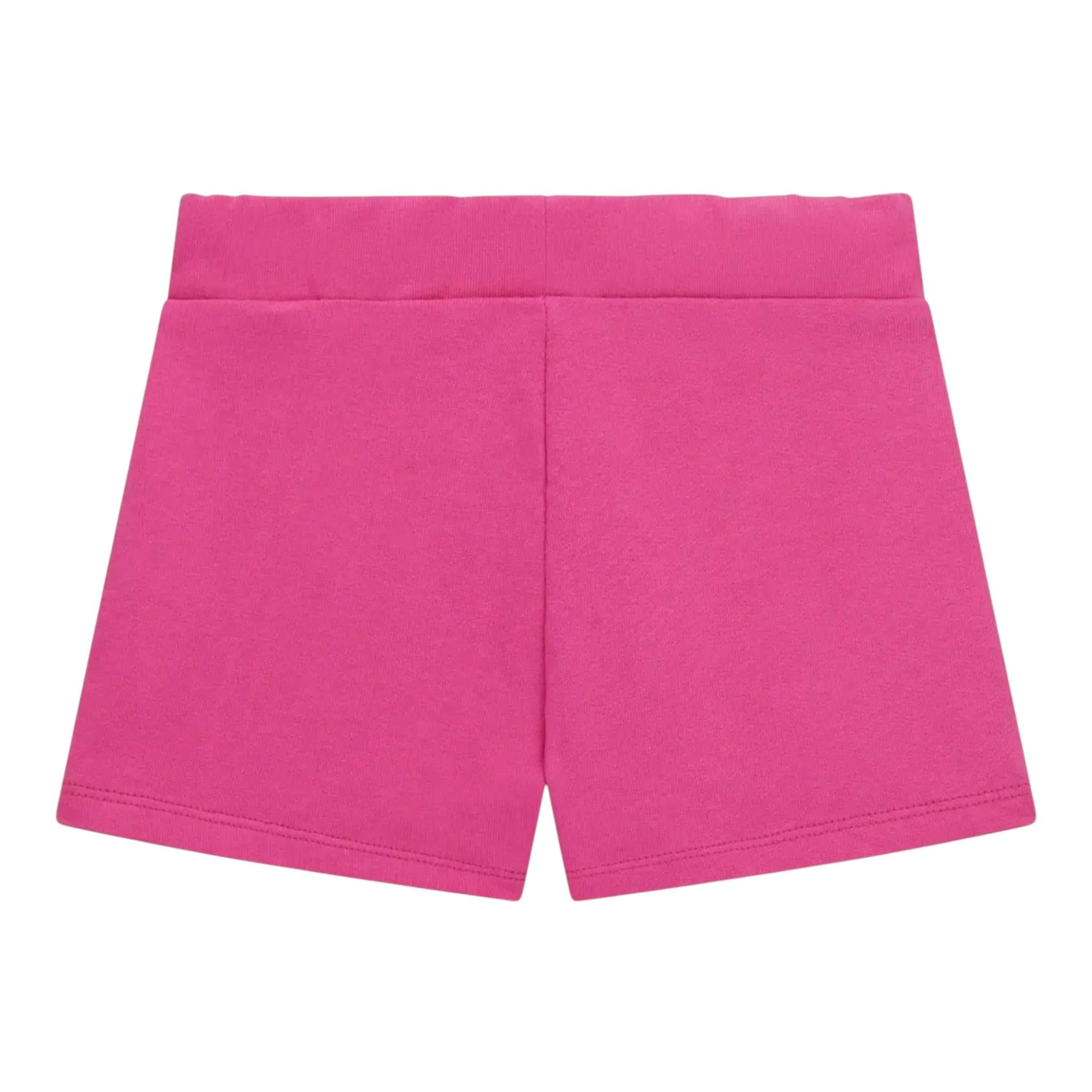 Guess Short In Tuta Tinta Unita con Logo per Bambina K5GD08KA6R4X FUXIA GUESS 